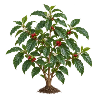 Arabica-Kaffee, Beispielillustration