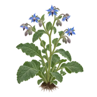 Borretsch, Beispielillustration