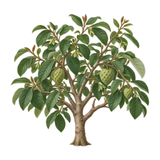 Cherimoya, Beispielillustration