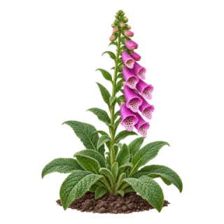 Roter Fingerhut, Beispielillustration