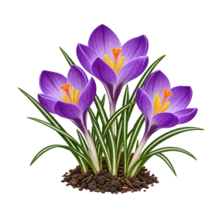 Frühlings-Krokus, Beispielillustration
