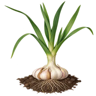 Knoblauch, Beispielillustration