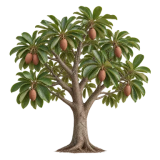 Große Sapote, Beispielillustration