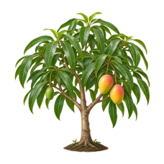 Mango, Beispielillustration