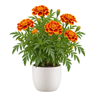 French Marigold, representative illustration