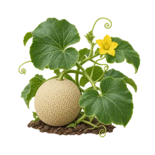 Zuckermelone, Beispielillustration