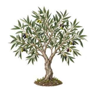 Olivenbaum, Beispielillustration