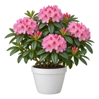 Garden Rhododendron, representative illustration