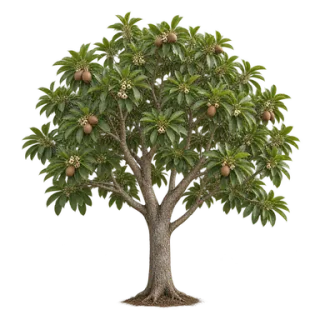 Breiapfelbaum, Beispielillustration