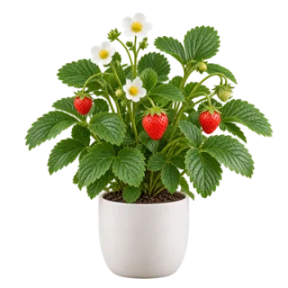 Strawberry, representative illustration