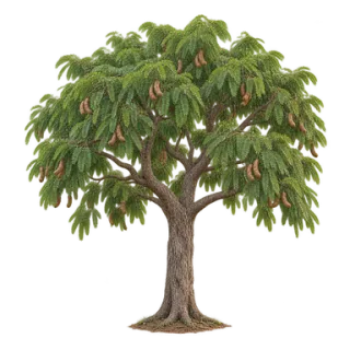 Tamarinde, Beispielillustration
