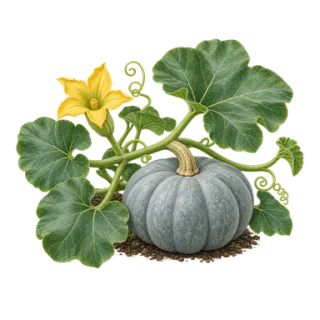 Riesen-Kürbis, Beispielillustration