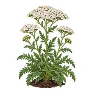 Gewöhnliche Schafgarbe, Beispielillustration